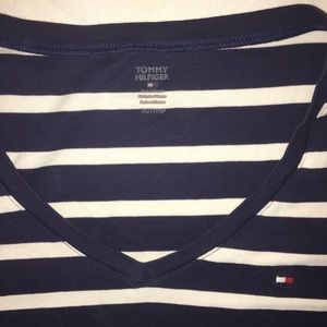 Tommy Hilfiger striped long sleeve V-Neck